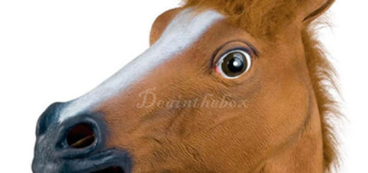 pferdmaske latexmaske pferd horse mask