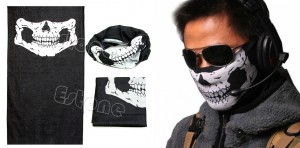 totenkopf halstuch cod skull tuch motorrad