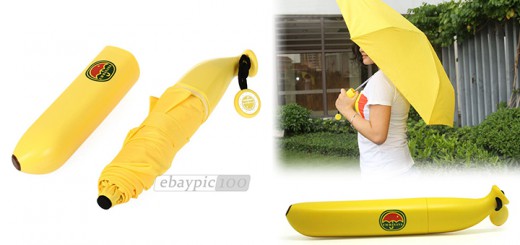Bananenschirm Regenschirm-Banane