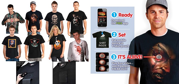 digital dudz app t-shirt halloween horror android iphone