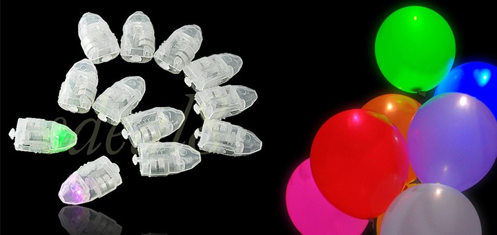beleuchtete LED Luftballoons Party Gadget