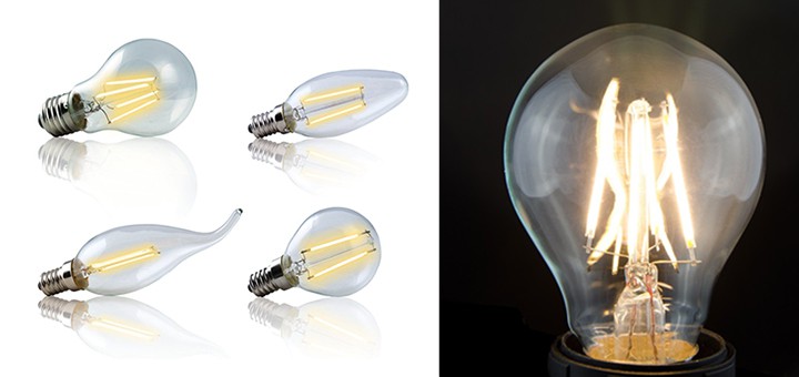 Filament LED Vintage Leuchtmittel Glühbirne